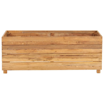 Plantenbak Verhoogd Massief Teakhout 100 x 40 x 38 cm