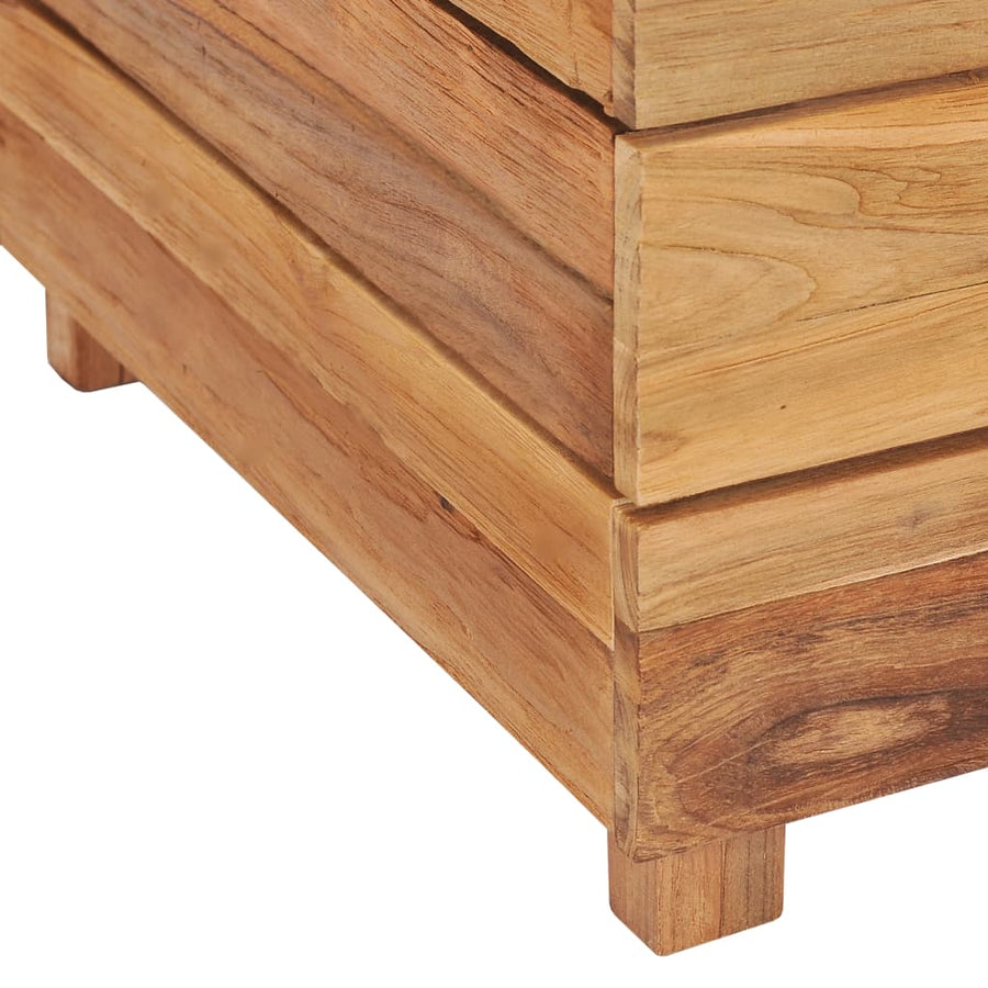 Plantenbak Verhoogd Massief Teakhout 100 x 40 x 38 cm
