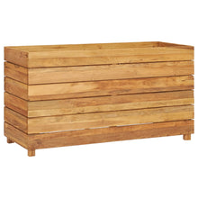Plantenbak Verhoogd Massief Teakhout 100 x 40 x 55 cm