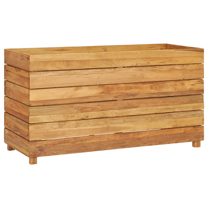 Plantenbak Verhoogd Massief Teakhout 100 x 40 x 55 cm