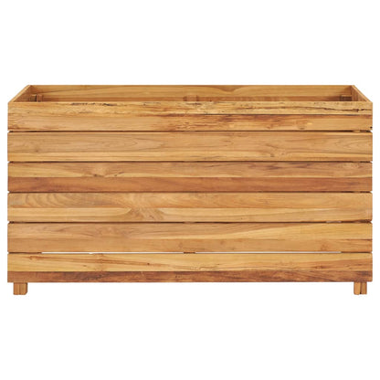 Plantenbak Verhoogd Massief Teakhout 100 x 40 x 55 cm