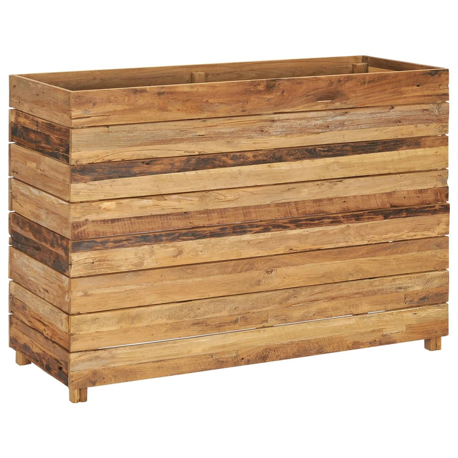 Plantenbak Verhoogd Massief Teakhout 100 x 40 x 72 cm