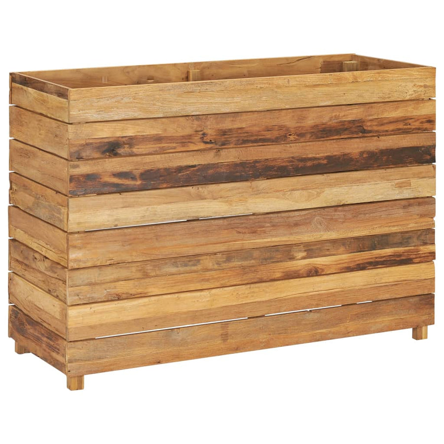 Plantenbak Verhoogd Massief Teakhout 100 x 40 x 72 cm