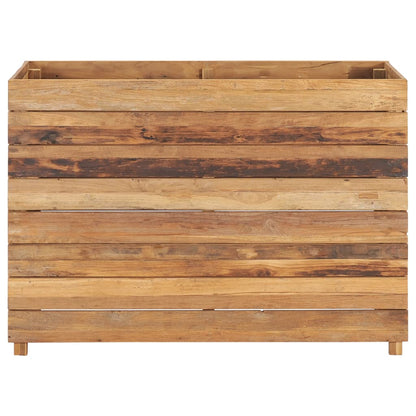 Plantenbak Verhoogd Massief Teakhout 100 x 40 x 72 cm