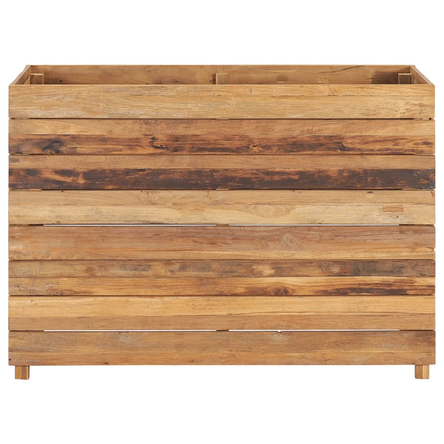 Plantenbak Verhoogd Massief Teakhout 100 x 40 x 72 cm