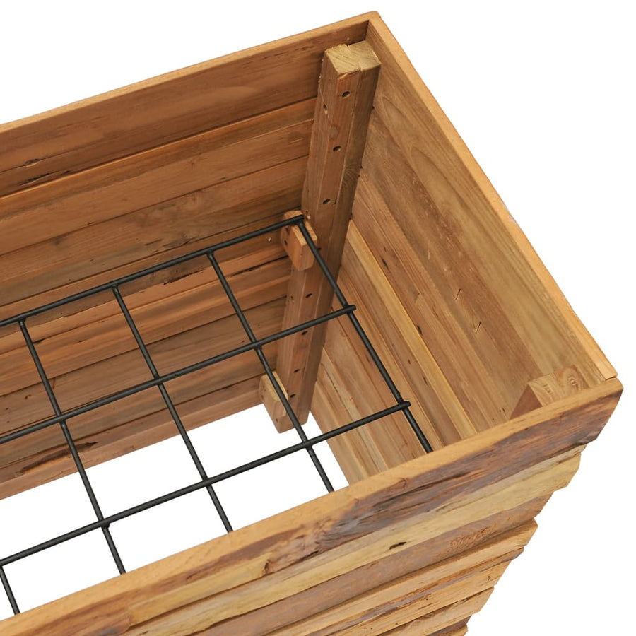 Plantenbak Verhoogd Massief Teakhout 100 x 40 x 72 cm