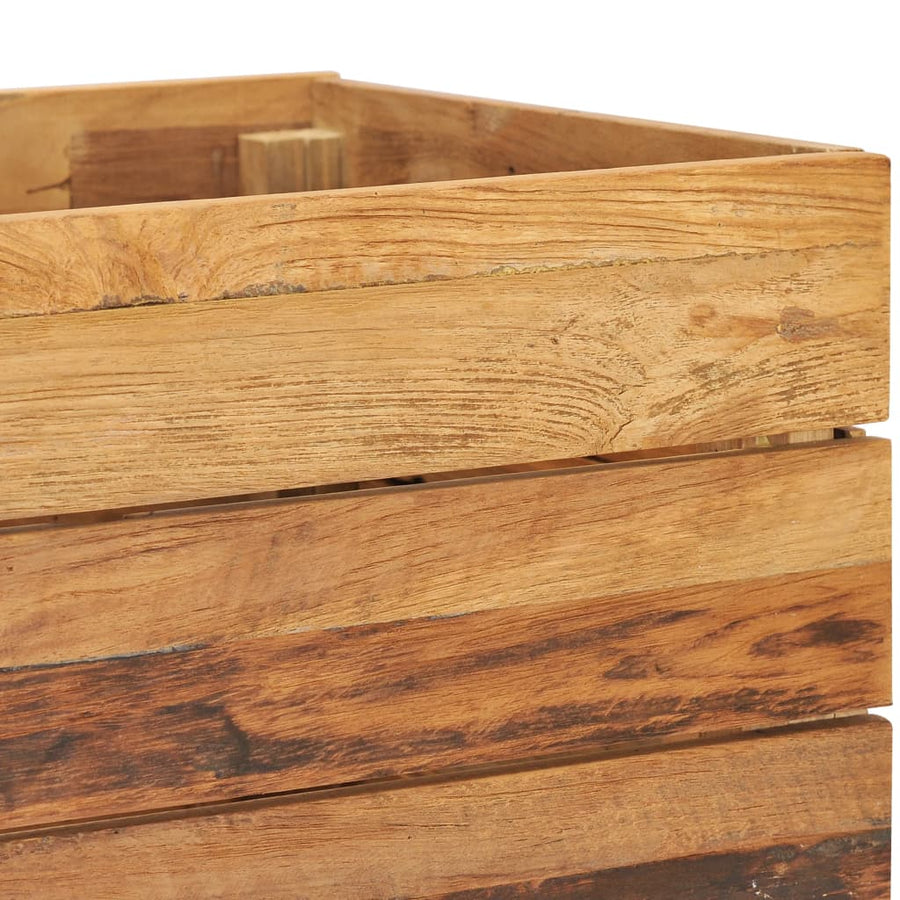 Plantenbak Verhoogd Massief Teakhout 100 x 40 x 72 cm