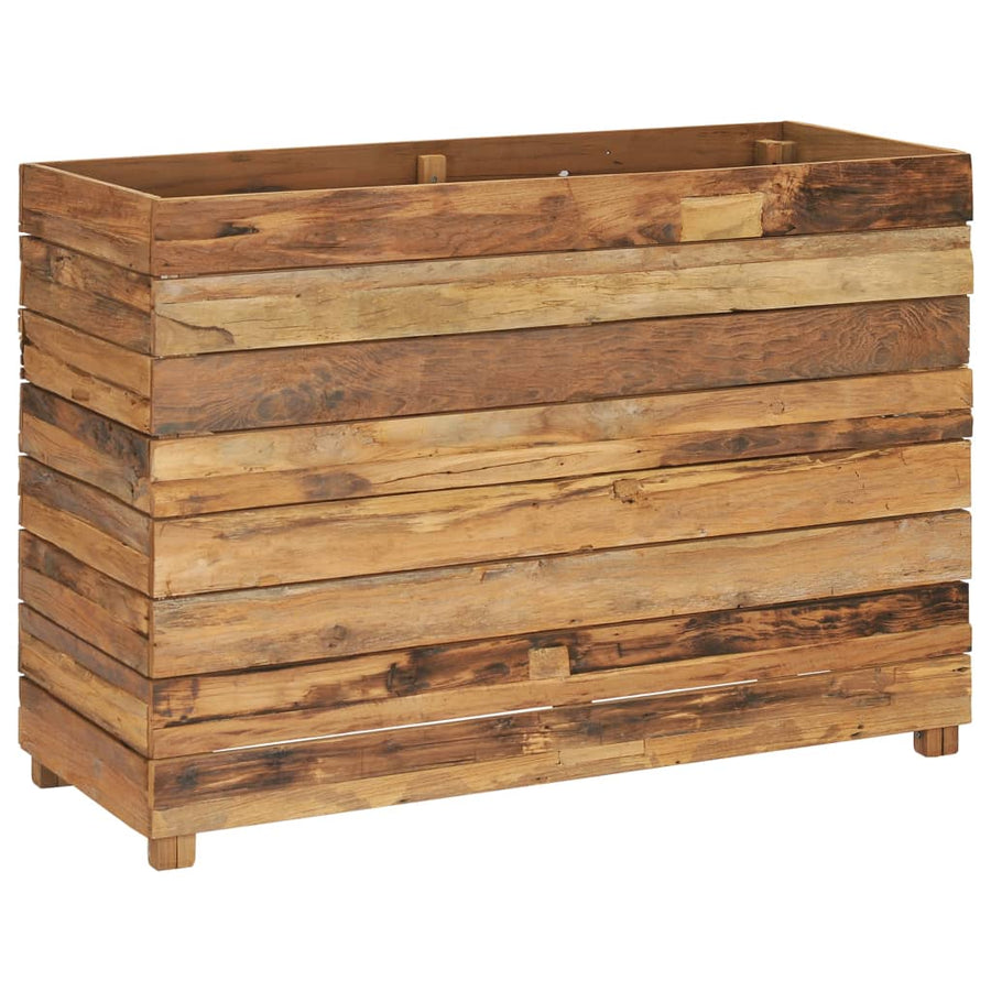 Plantenbak Verhoogd Massief Teakhout 100 x 40 x 72 cm