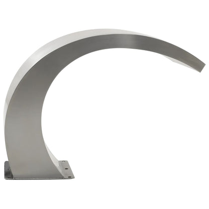 Zwembadfontein 30X60X45 Cm Roestvrij Staal Met LED's