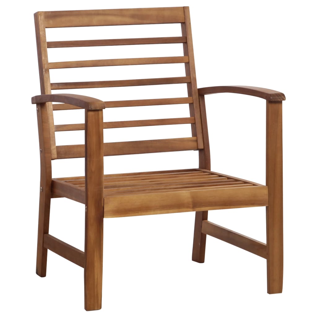 -Delige Loungeset Massief Acaciahout Bruin