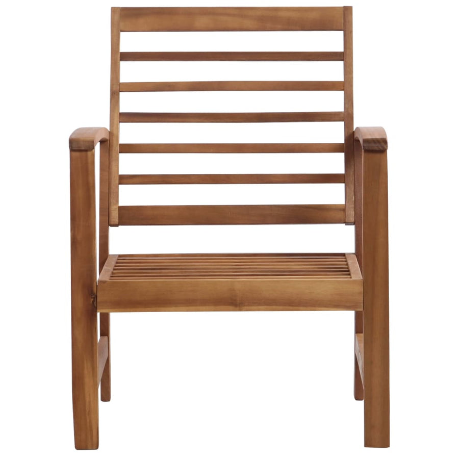 -Delige Loungeset Massief Acaciahout Bruin