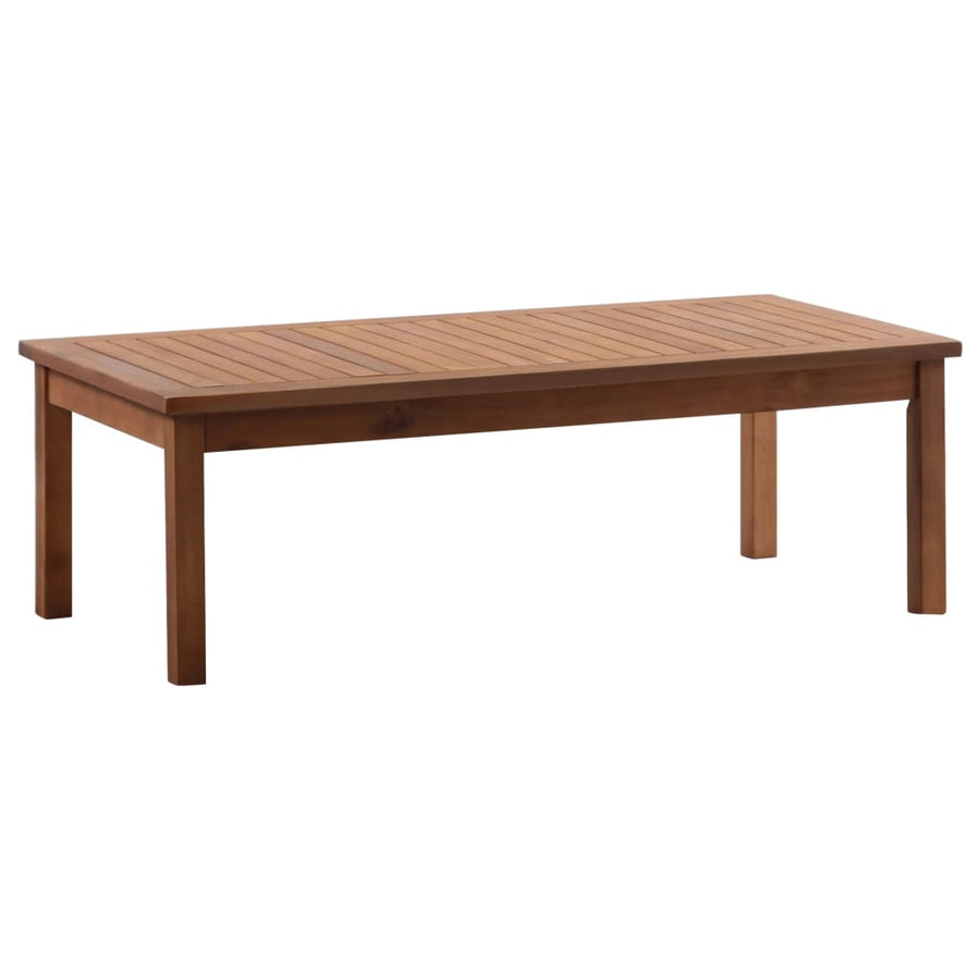 -Delige Loungeset Massief Acaciahout Bruin