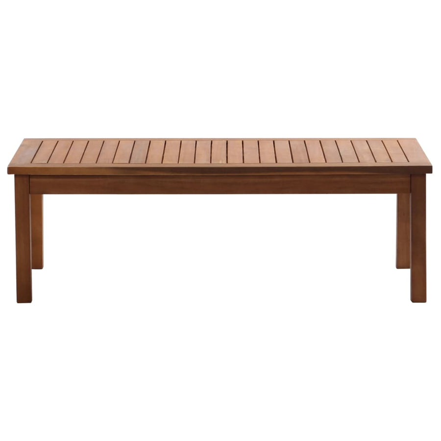 -Delige Loungeset Massief Acaciahout Bruin