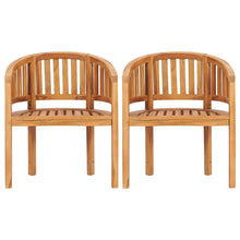 Bananenstoelen Massief Teakhout 2