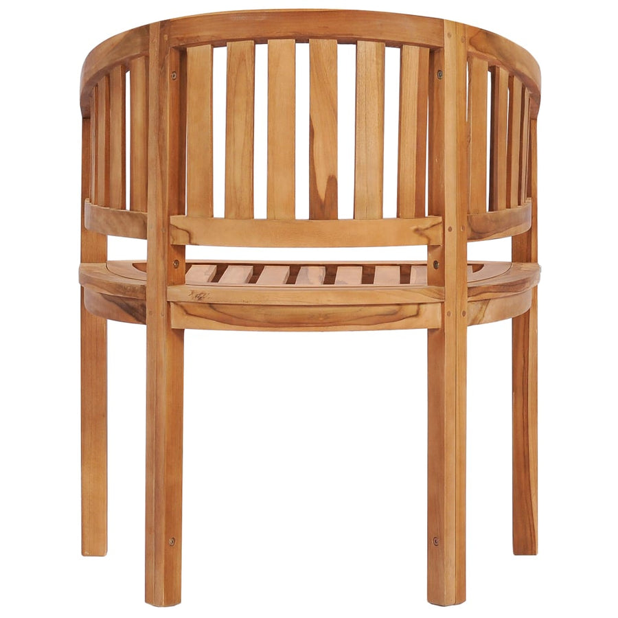 Bananenstoelen Massief Teakhout 2