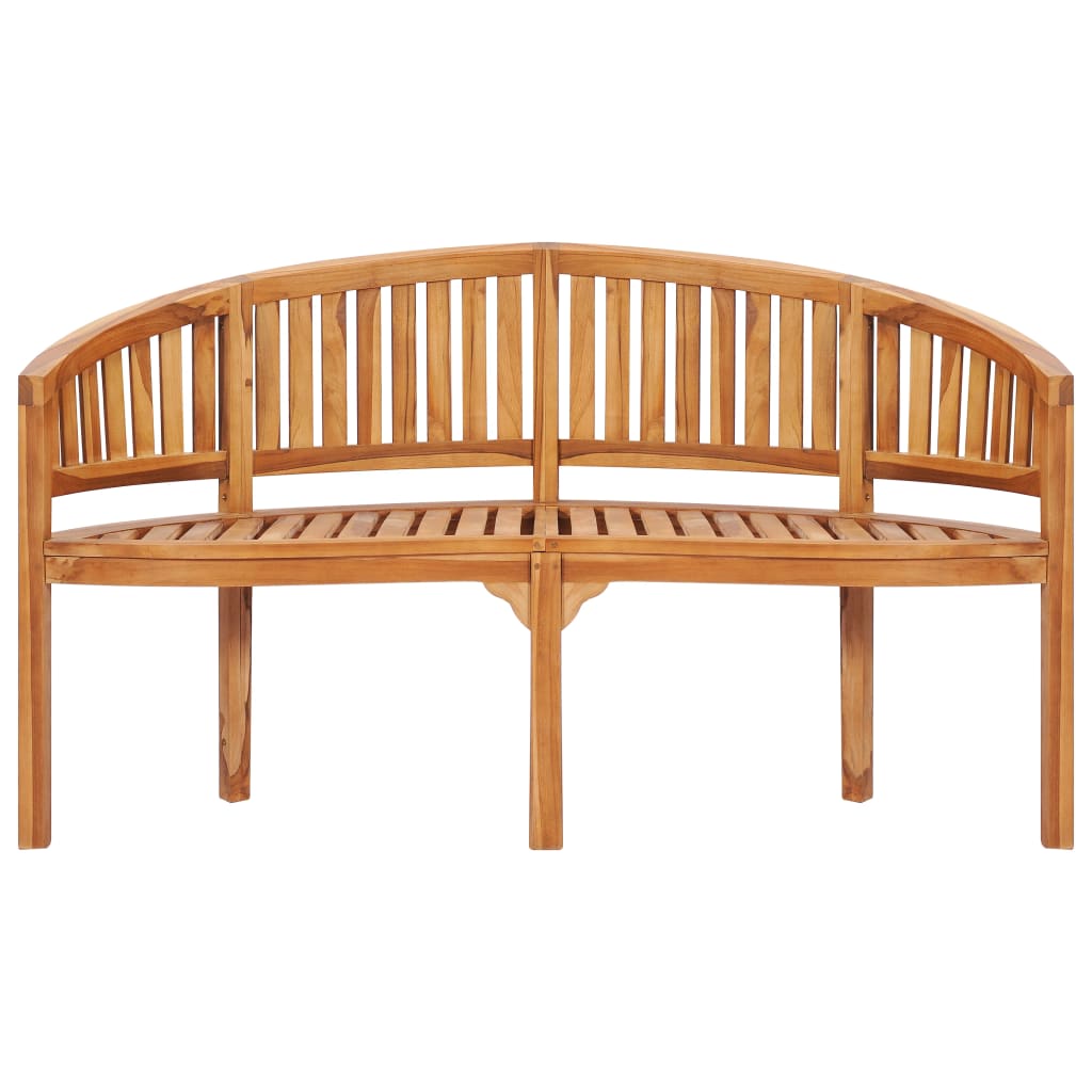 Bananenbank Massief Teakhout 151 cm