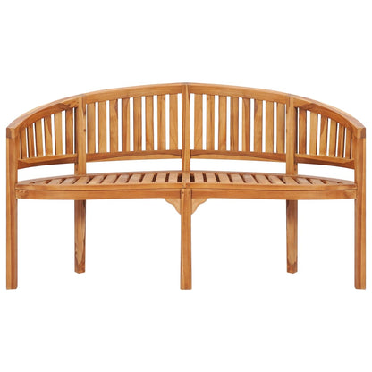 Bananenbank Massief Teakhout 151 cm