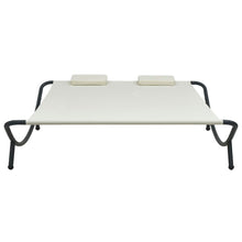 Loungebed Stof Crème