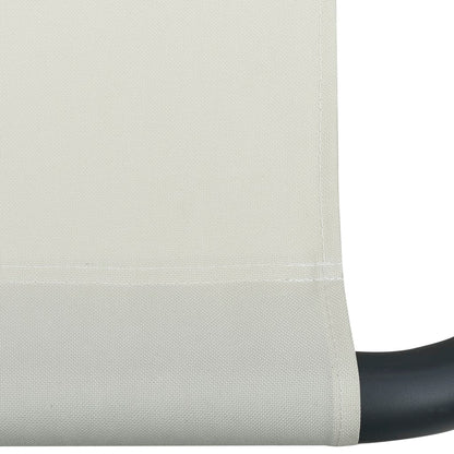 Loungebed Stof Crème