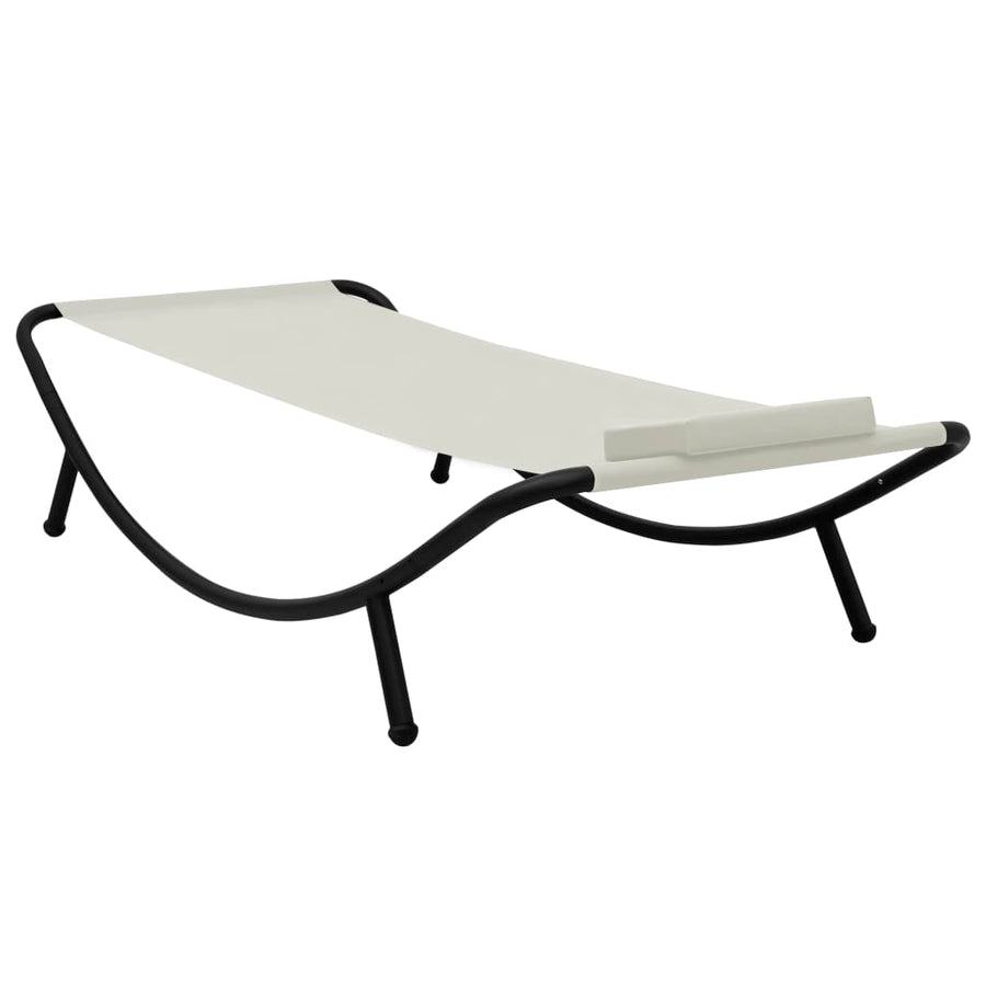 Tuinbed Staal crème