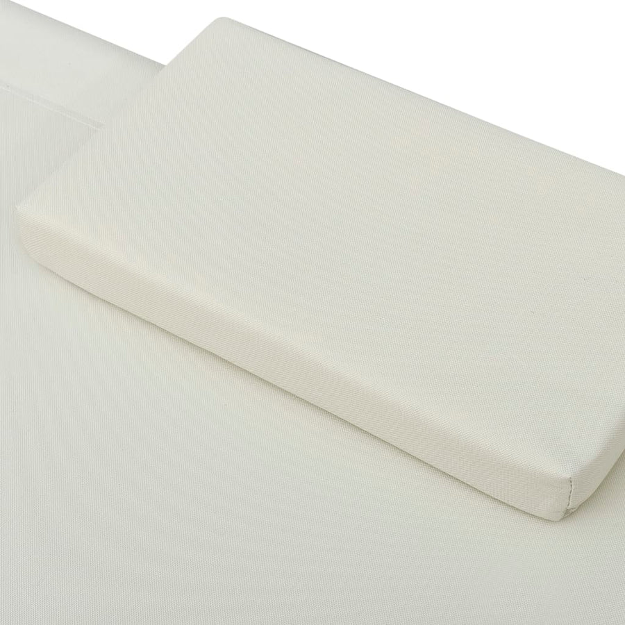 Tuinbed Staal crème