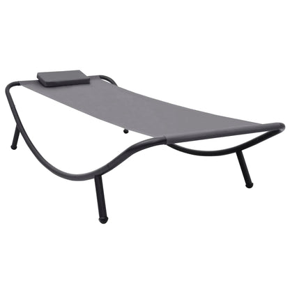 Tuinbed Staal Grijs