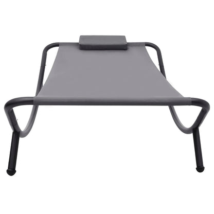Tuinbed Staal Grijs
