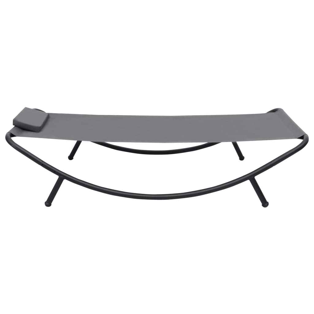 Tuinbed Staal Grijs
