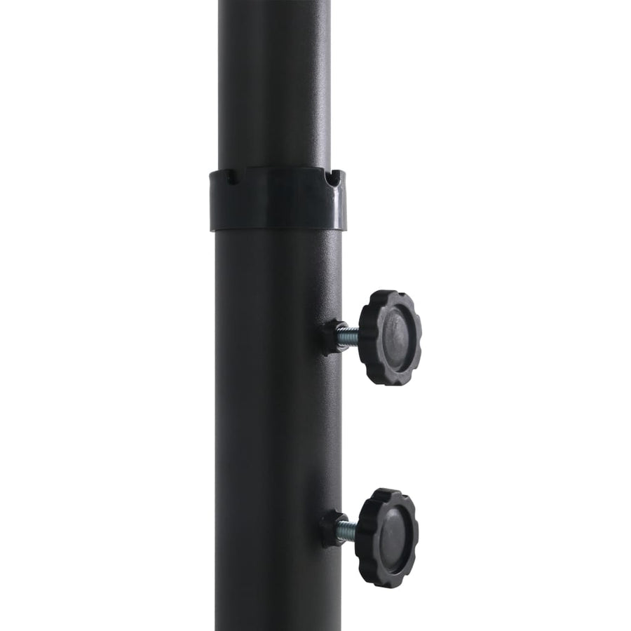 Parasol Met Aluminium Paal 460X270 Cm Blauw