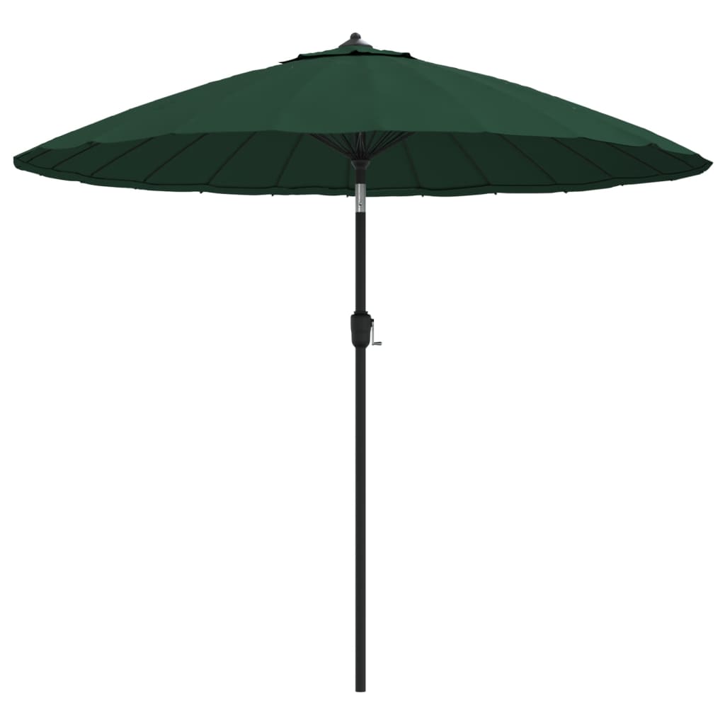 Parasol Met Aluminium Paal 270 Cm Groen