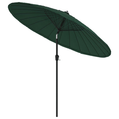Parasol Met Aluminium Paal 270 Cm Groen