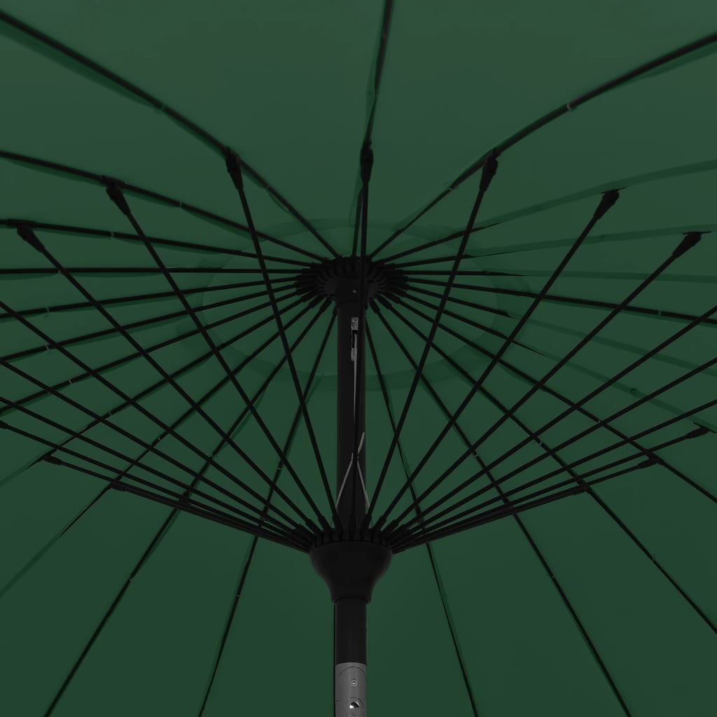 Parasol Met Aluminium Paal 270 Cm Groen