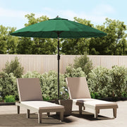 Parasol 270 cm groen aluminium