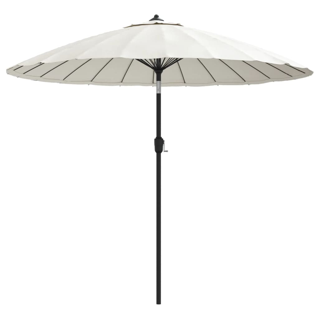 Parasol Met Aluminium Paal 270 Cm Zandwit