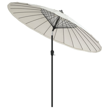 Parasol Met Aluminium Paal 270 Cm Zandwit