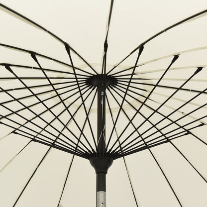 Parasol Met Aluminium Paal 270 Cm Zandwit