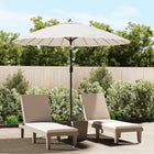 Parasol Met Aluminium Paal 270 Cm Zandwit