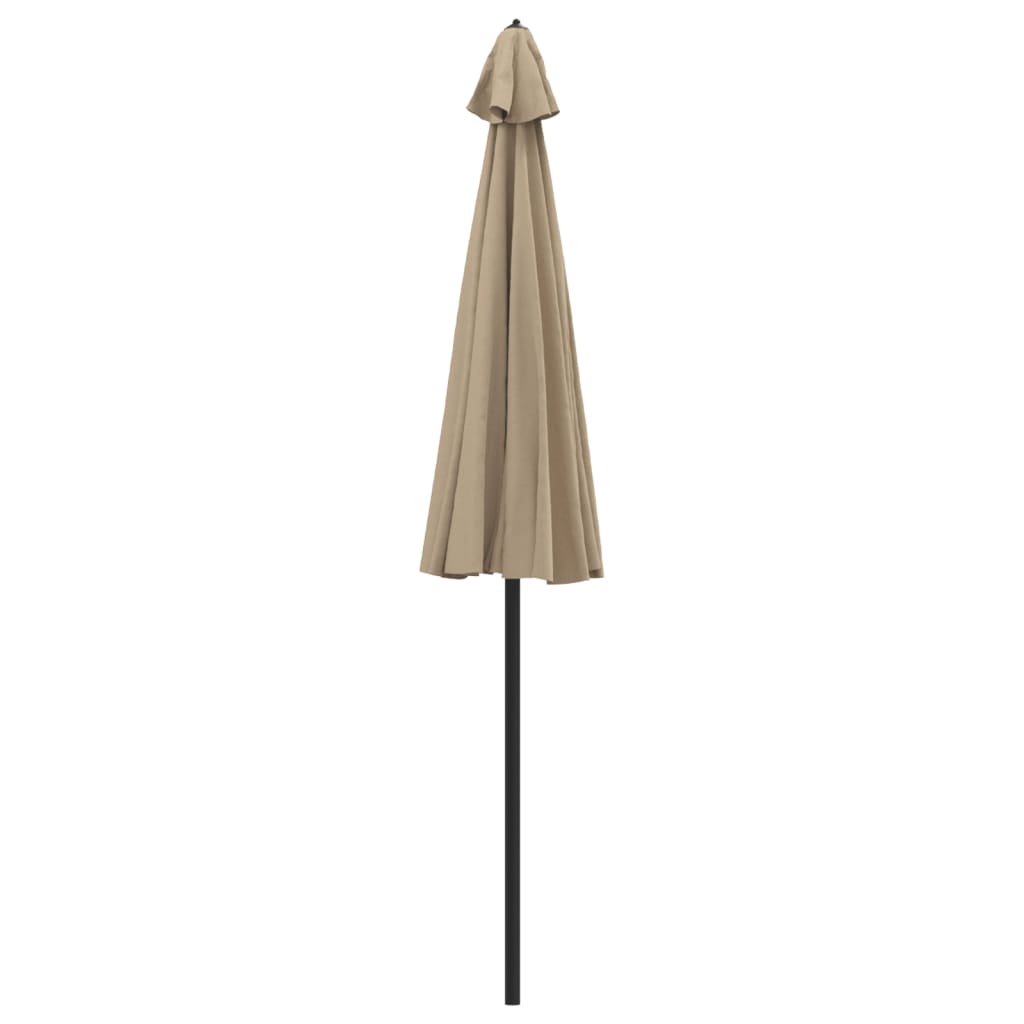 Parasol Met Aluminium Paal 270 Cm Taupe