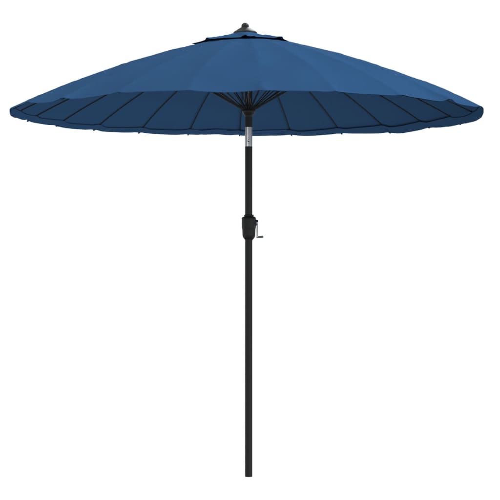 Parasol Met Aluminium Paal 270 Cm Azuurblauw azure blue