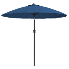 Parasol Met Aluminium Paal 270 Cm Azuurblauw azure blue