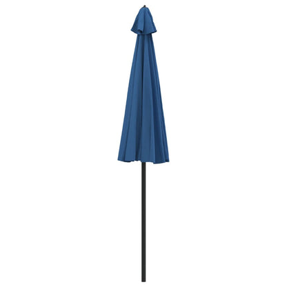 Parasol Met Aluminium Paal 270 Cm Azuurblauw azure blue