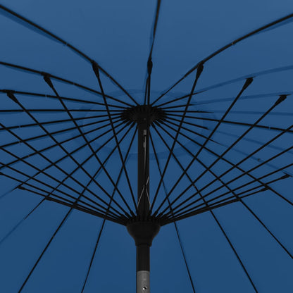 Parasol Met Aluminium Paal 270 Cm Azuurblauw azure blue