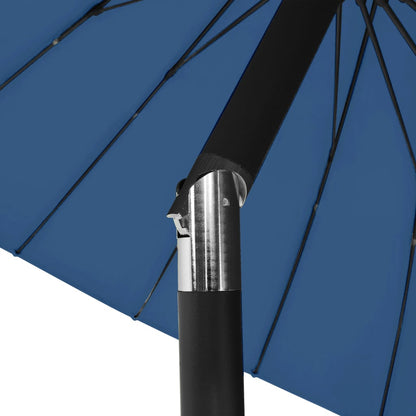 Parasol Met Aluminium Paal 270 Cm Azuurblauw azure blue