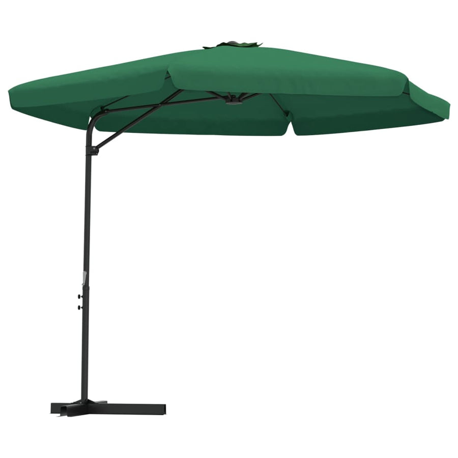 Parasol Met Stalen Paal 300 Cm Groen