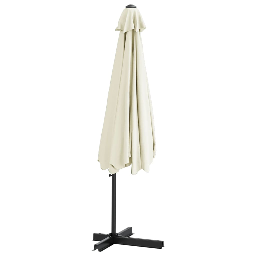 Parasol Met Stalen Paal 300 Cm Zandwit