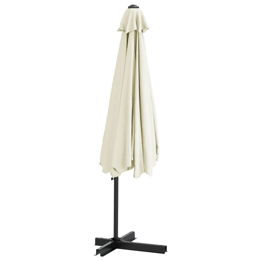 Parasol Met Stalen Paal 300 Cm Zandwit