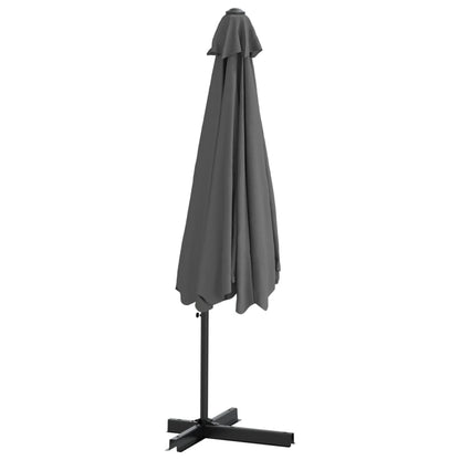 Parasol Met Stalen Paal 300 Cm Antraciet