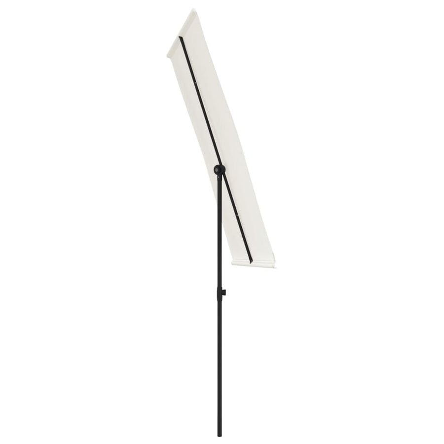 Parasol Met Aluminium Paal 180 x 110 cm Zandwit