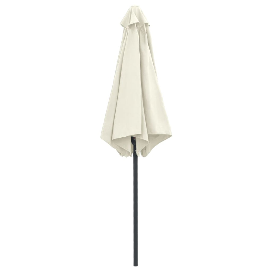 Parasol Met Aluminium Paal 270X246 Cm Zandwit