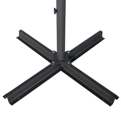 Parasol Met Aluminium Paal 600 cm